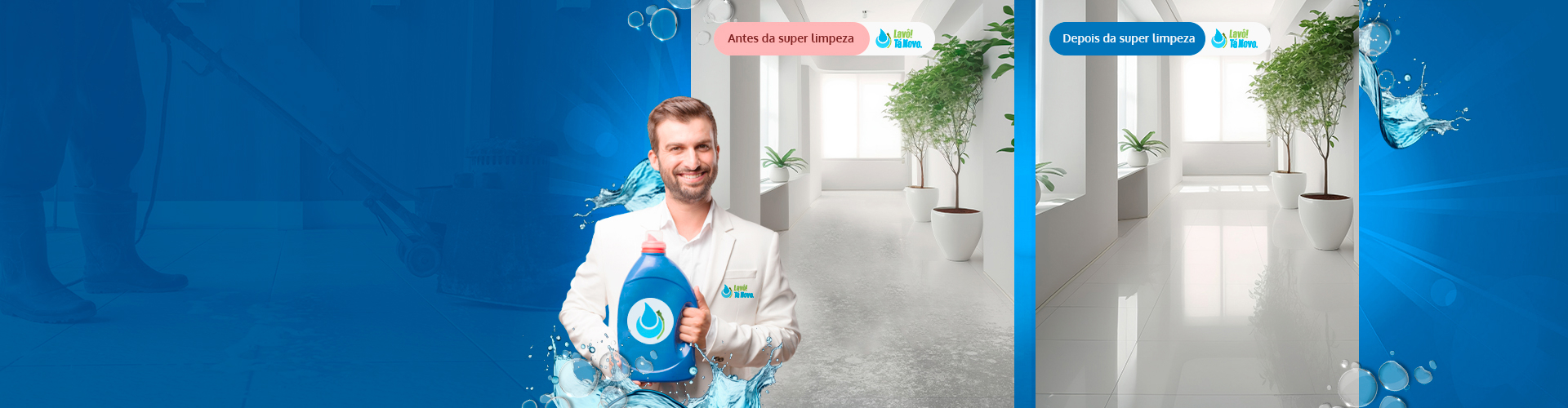 Limpeza de Piso BH: recuperação, higienização e revitalização profissional para todos os tipos de pisos